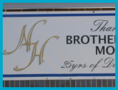 Mounted Building Banner